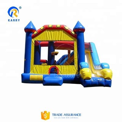 Stampa a schermo Slide combinato gonfiabile per bambini di grado commerciale