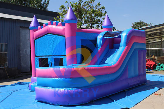 Stampa a schermo Slide combinato gonfiabile per bambini di grado commerciale