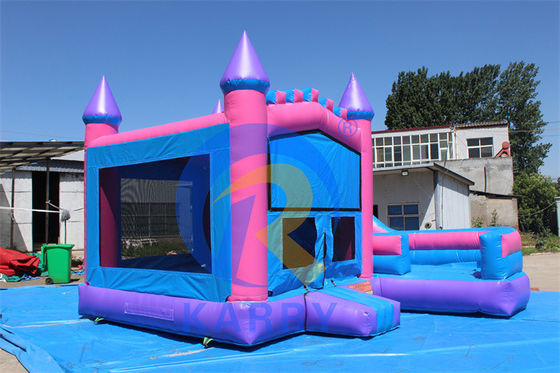 Stampa a schermo Slide combinato gonfiabile per bambini di grado commerciale