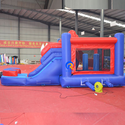 Bambini PVC Tarpaulin gonfiabile castello rimbalzante combo con diapositiva e stampa digitale