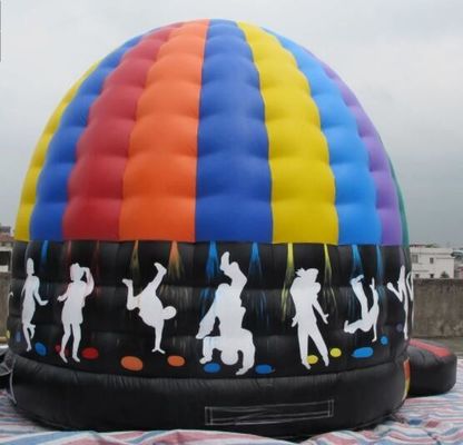 Servizio OEM professionale discoteca a cupola gonfiabile per festa di ballo castello gonfiabile portatile