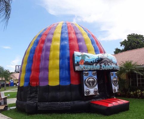 Servizio OEM professionale discoteca a cupola gonfiabile per festa di ballo castello gonfiabile portatile
