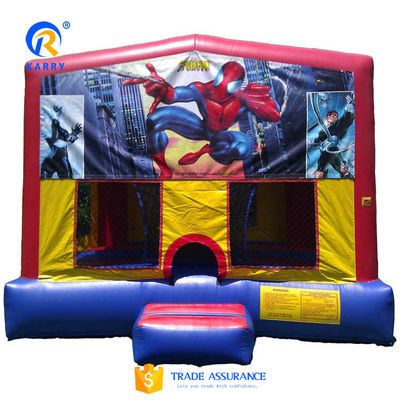 Spiderman Bouncer gonfiabile per bambini colore personalizzato gonfiabile bambini trampolino