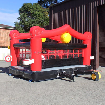 Parco giochi all'aria aperta Intrattenimento Ninja Dojo gonfiabile Castello salto Dimensioni personalizzate