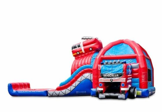 Gamma d'età 14 anni su Castello Slide Combo Inflatabile Salto Castello Aeroplano per bambini