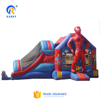 Popolare Mercato Spider Man Inflatabile Castello Salto Combo con servizio personalizzato
