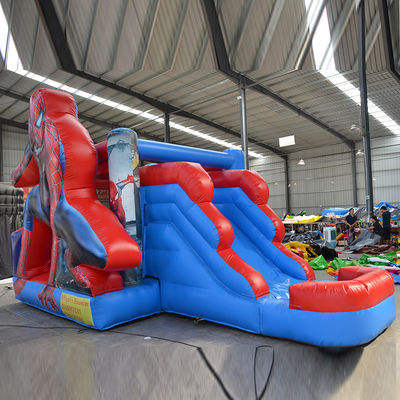 Popolare Mercato Spider Man Inflatabile Castello Salto Combo con servizio personalizzato