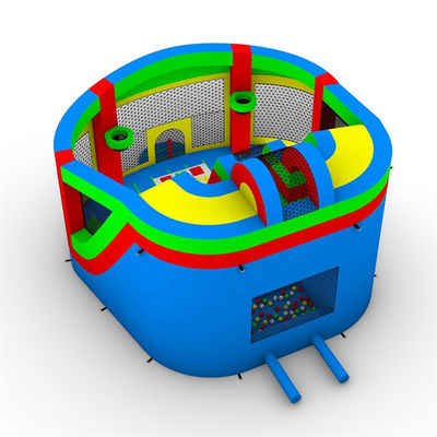 Noleggio per feste per bambini casa gonfiabile con combo di diapositive divertente e colore personalizzato