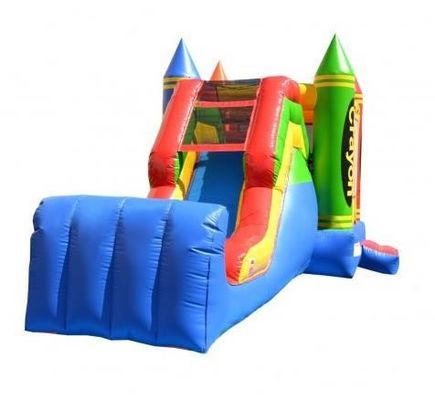Grandi bambini e adulti Monster Truck gonfiabile casa rimbalzo con scivolo certificato EN14960