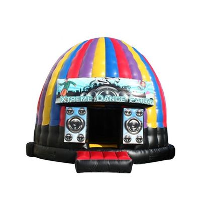 Funny Disco Dome Bouncer gonfiabile certificato EN14960 Fun Bouncy Castle per bambini