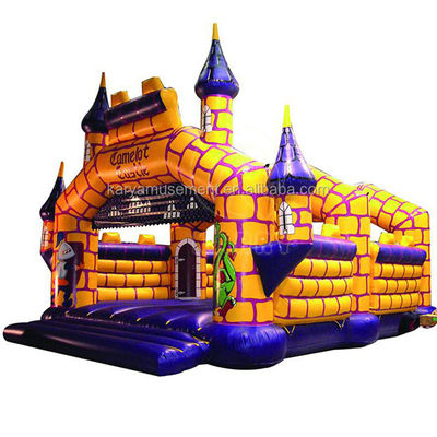 Camelot Bouncy Castle Custom Inflatable Castle Combo per il divertimento
