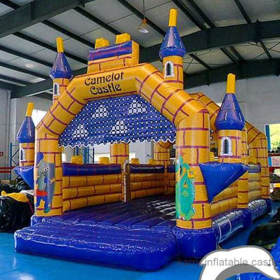 Camelot Bouncy Castle Custom Inflatable Castle Combo per il divertimento
