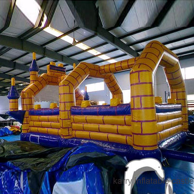 Camelot Bouncy Castle Custom Inflatable Castle Combo per il divertimento