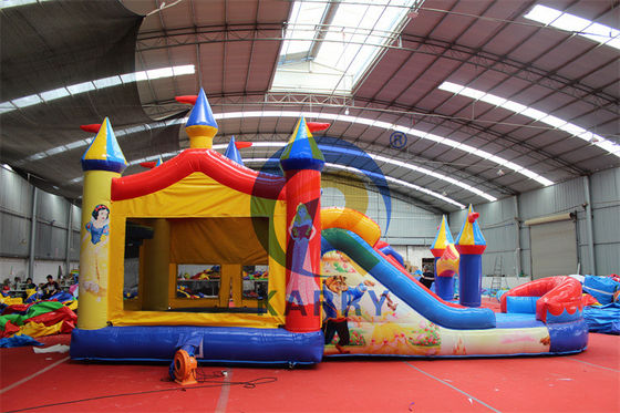 Logo personalizzato accettabile Commerciale gonfiabile Bouncy Jumping Castle Slide Combo