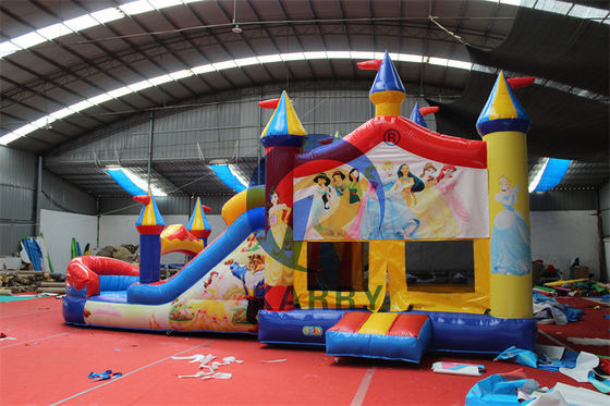 Logo personalizzato accettabile Commerciale gonfiabile Bouncy Jumping Castle Slide Combo