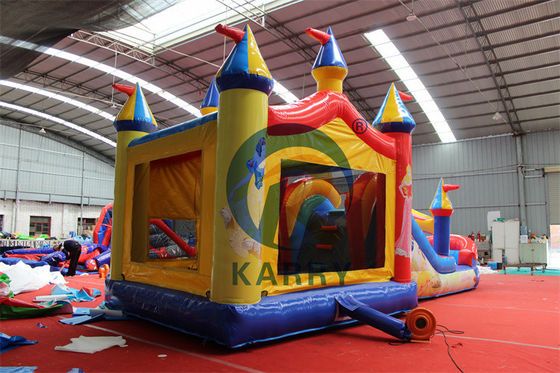 Logo personalizzato accettabile Commerciale gonfiabile Bouncy Jumping Castle Slide Combo