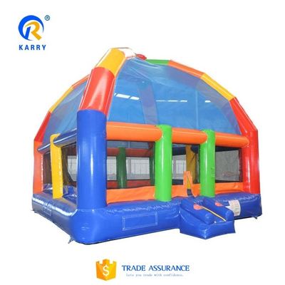 Commercial Grade Giant Inflatable Bounce House Dimensioni personalizzate e Blower inclusi