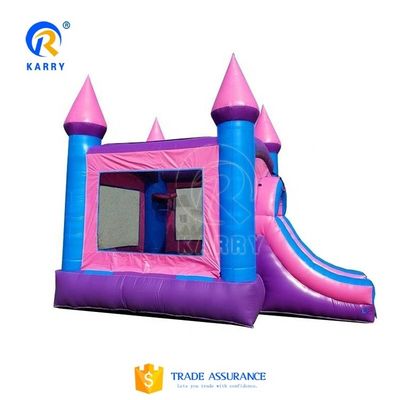 Blown Up Moonwalk Bouncer Jumping Bounce House Bouncy Castle Combo con scivolo in piscina