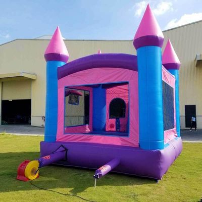 Blown Up Moonwalk Bouncer Jumping Bounce House Bouncy Castle Combo con scivolo in piscina