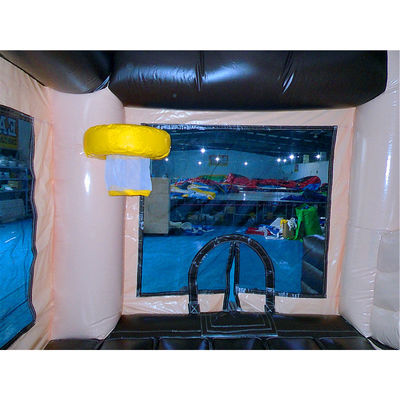 Commerciale castello gonfiabile rimbalzo con scivolo d'acqua adulto all'aperto scivolo gonfiabile asciutto