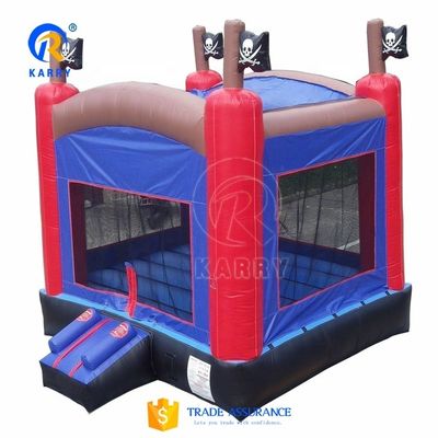 Unisex ambientale Pirate Bouncy Castle con trampolino gonfiabile e giochi all'aria aperta