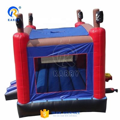 Unisex ambientale Pirate Bouncy Castle con trampolino gonfiabile e giochi all'aria aperta