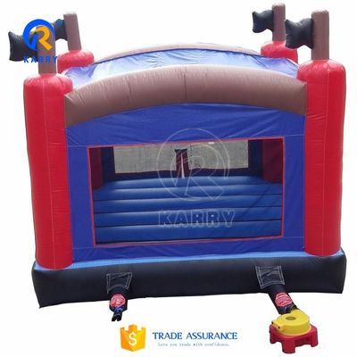 Unisex ambientale Pirate Bouncy Castle con trampolino gonfiabile e giochi all'aria aperta