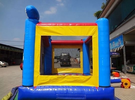 Servizio OEM professionistico Justice League Bouncy Castle gonfiabile