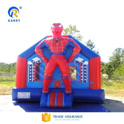 Evento Cartoon Spider Bouncy House Star Inflatable Jumping Castle per adulti e bambini
