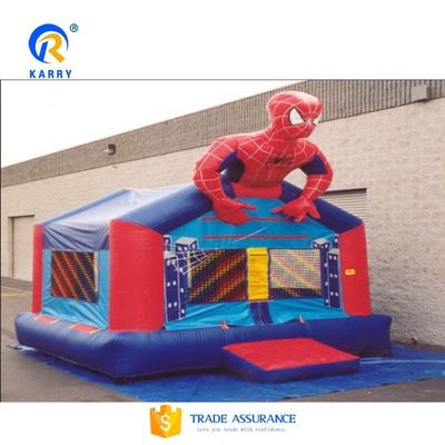 Evento Cartoon Spider Bouncy House Star Inflatable Jumping Castle per adulti e bambini