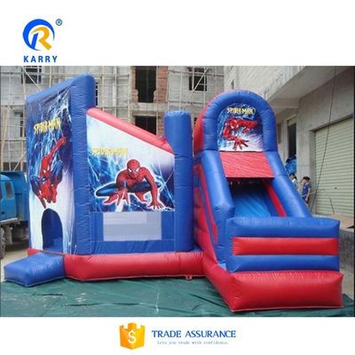 Evento Cartoon Spider Bouncy House Star Inflatable Jumping Castle per adulti e bambini