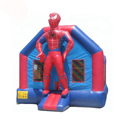 Casa gonfiabile da 65 kg con scivolo e 3D Spiderman Air Jumping Design