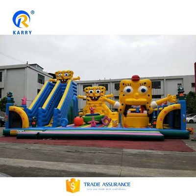 2024 Castelli gonfiabili per bambini Combo Castle Slide al parco di divertimenti da Air Express