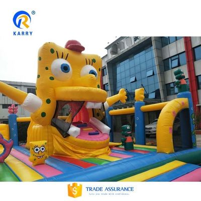 2024 Castelli gonfiabili per bambini Combo Castle Slide al parco di divertimenti da Air Express