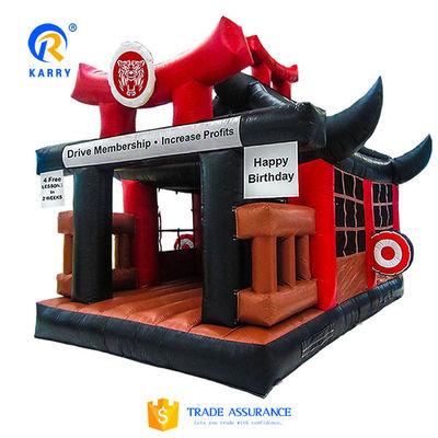 Budokan Inflatabile Trampolino Castello Materiale PVC Jolly Jumper Bouncy Castello 6*5*4.2m