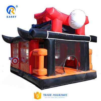 Budokan Inflatabile Trampolino Castello Materiale PVC Jolly Jumper Bouncy Castello 6*5*4.2m
