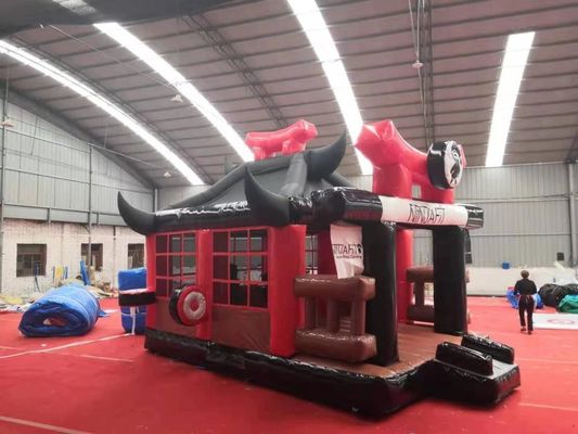 Budokan Inflatabile Trampolino Castello Materiale PVC Jolly Jumper Bouncy Castello 6*5*4.2m
