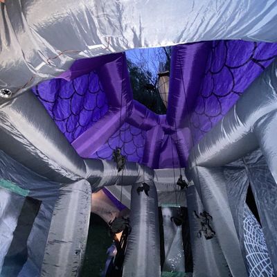 PORTABLE Tematica di Halloween Casa gonfiabile inflatabile per l'intrattenimento degli adulti