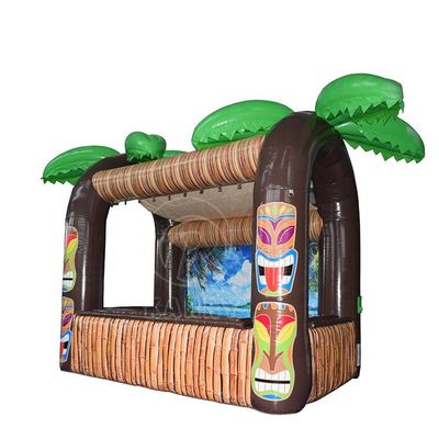 Bar gonfiabile unisex giocattolo grande TIKI Bar castello a balzo per bambini per saltare e giocare