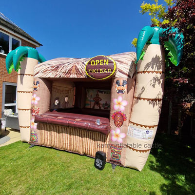 Bar gonfiabile unisex giocattolo grande TIKI Bar castello a balzo per bambini per saltare e giocare