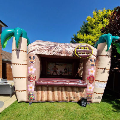 Bar gonfiabile unisex giocattolo grande TIKI Bar castello a balzo per bambini per saltare e giocare