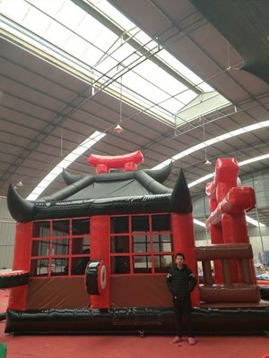 KR-BH610 Caratteristiche PORTABLE Yard Commercial Inflatable Bouncer PVC