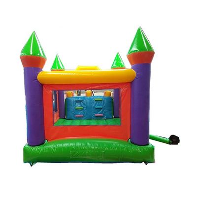 Casa gonfiabile unisex a doppio scivolo castello di salto in aria con materiale in PVC
