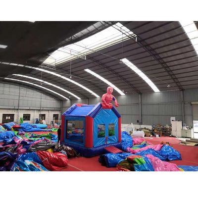 CE Blower inclusa Spider-Man Bouncer gonfiabile Custom Commercial Bounce House