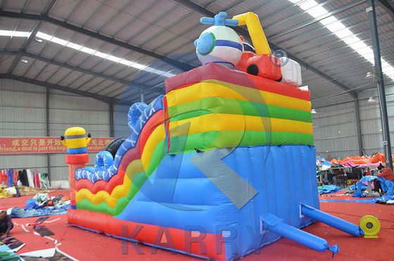 Tematica di Peter Pan Castello a balzo scivolo Combo Jumper gonfiabili con telone in PVC