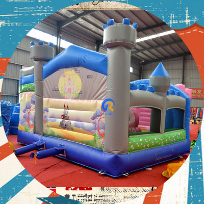 PORTABLE Castello per bambini Play House con unicorno e Rainbow Bridge Bouncy Castle Rental
