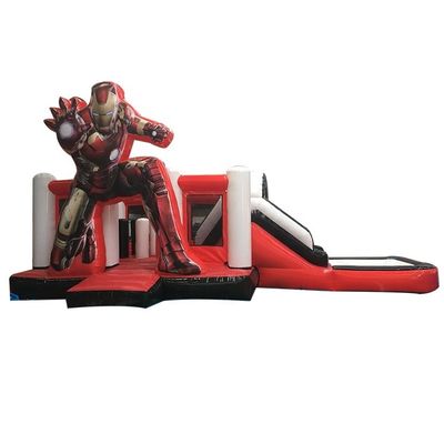 KR-BH610 Super Hero 3D Spiderman Bambini Ballerino gonfiabile Castello di Salto