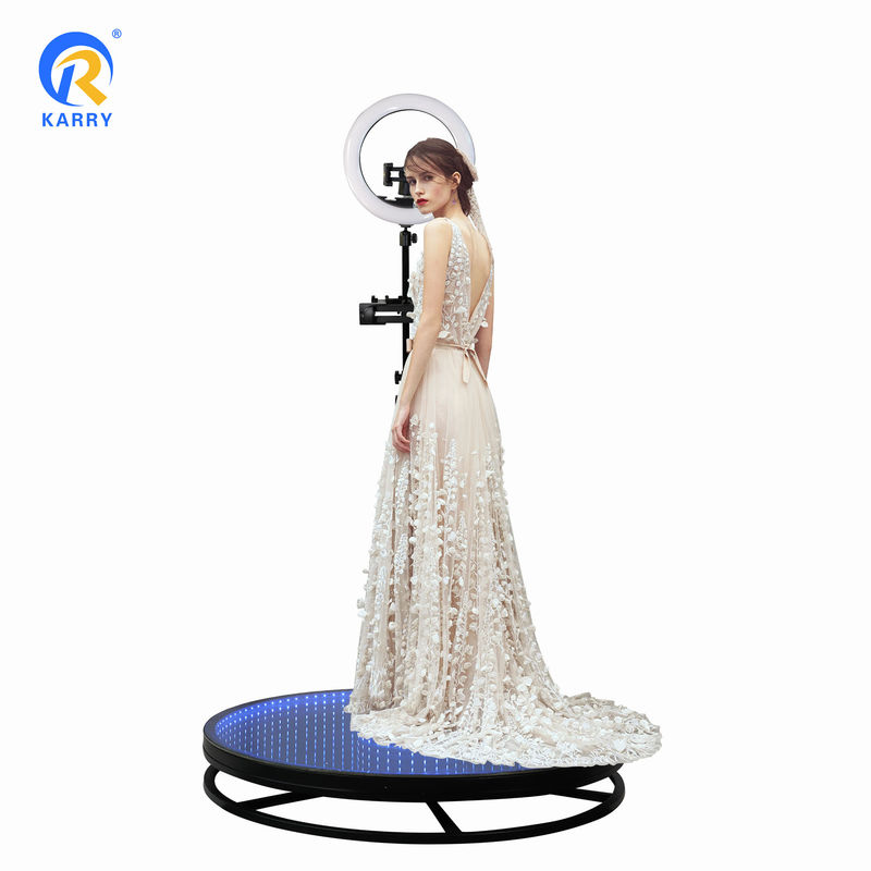 360 Video Photobooth Automatico Con Led Magic Mirror Ipad per il Popolare Evento Live di Nozze