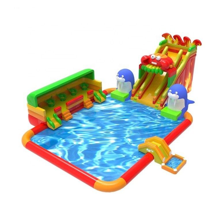 Giochi gonfiabili per bambini per parchi acquatici Opzioni di colore personalizzate per un'avventura personalizzata