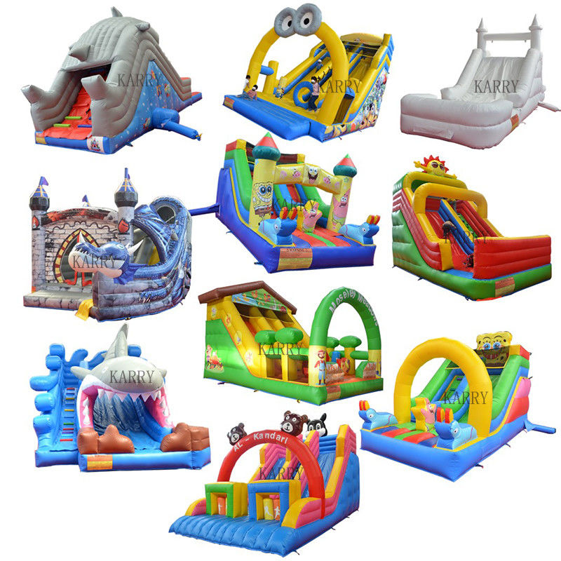 Logo personalizzato PVC Parco acquatico gioco gonfiabile Slide N Slip per grandi bambini divertimento infinito